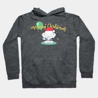 Vintage Red Truck With Merry Christmas Tree Hoodie